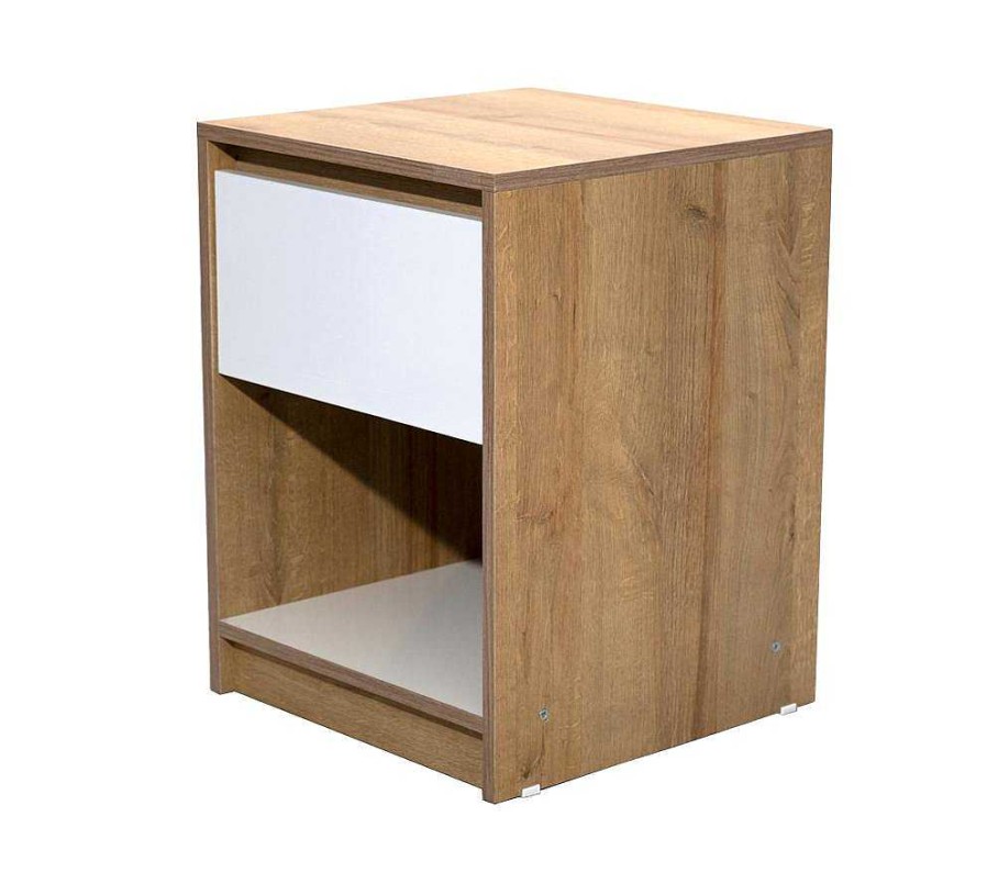 Mesa De Luz Cajon Y Faja 828/5 Gacela | El mundo del mueble Best