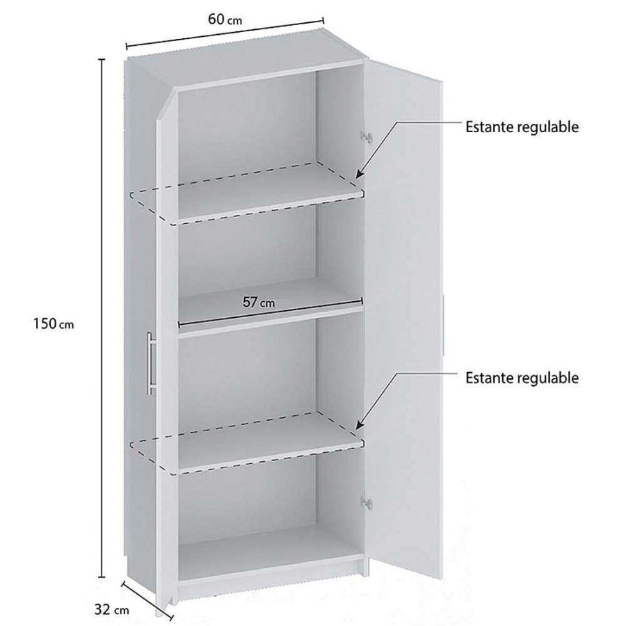 Despensero 2 Puertas Dis2 | El mundo del mueble Clearance