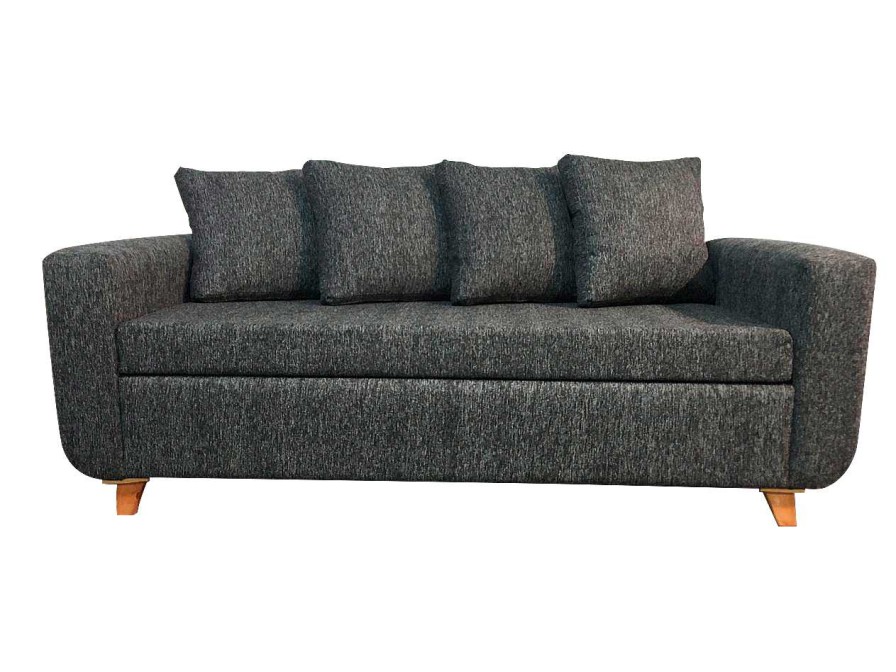 Sillon Escandinavo Chenille 3 Cuerpos | El mundo del mueble New