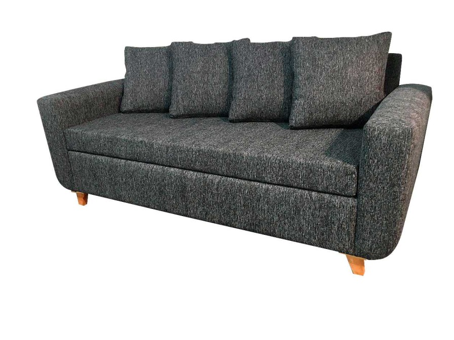 Sillon Escandinavo Chenille 3 Cuerpos | El mundo del mueble New