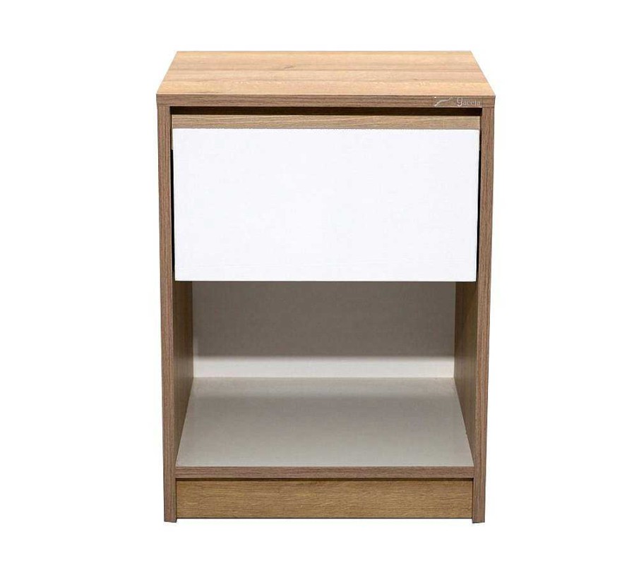 Mesa De Luz Cajon Y Faja 828/5 Gacela | El mundo del mueble Best