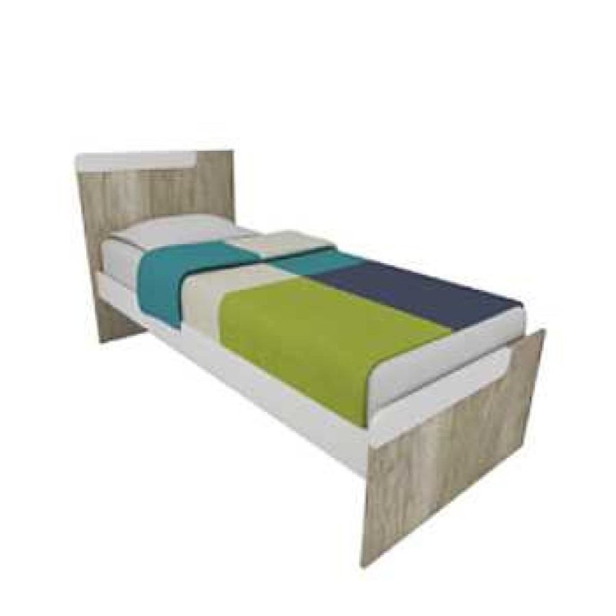 Cama 1 Plaza Helsinki/Blanco 1701-Hb | El mundo del mueble Online