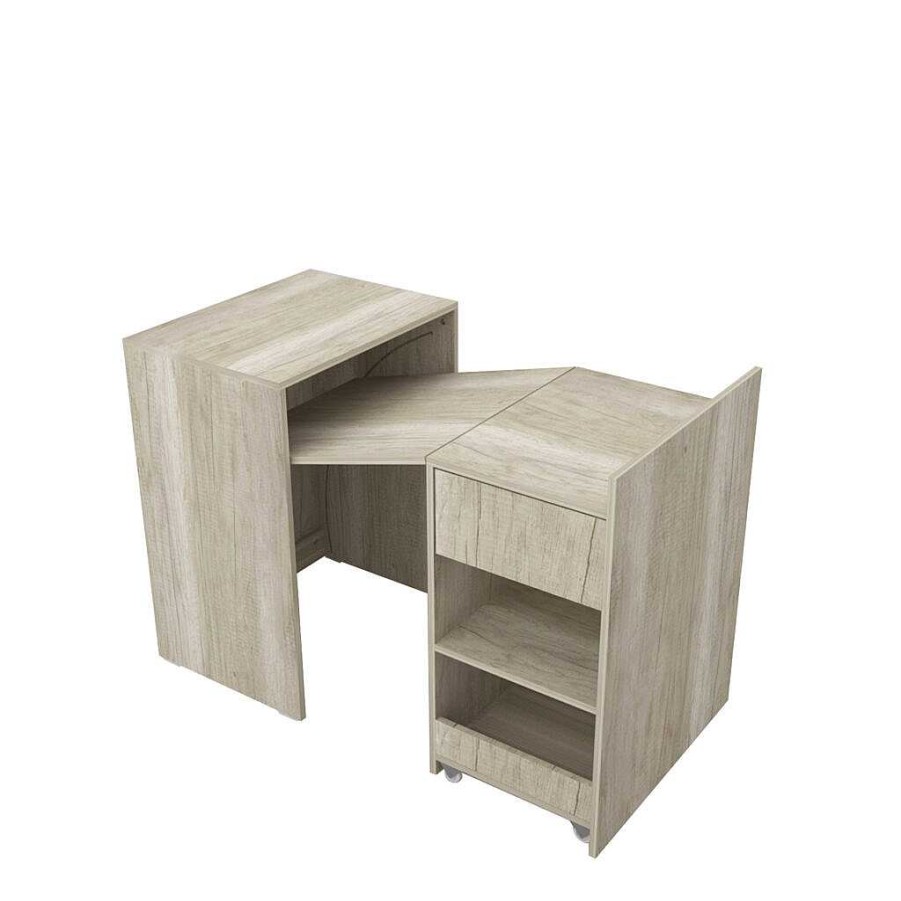 Escritorio Mesa Manicura Plegable Extensible Blanco/Helsinki 5004 | El mundo del mueble Clearance