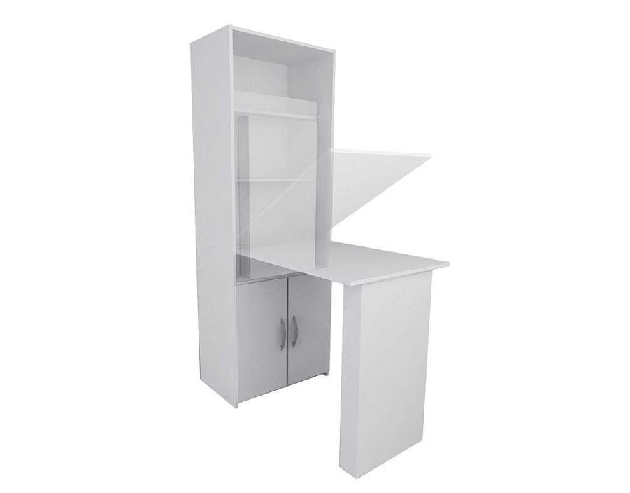 Despensero Multifuncion Con Barra Plegable Blanco 1.80 X 60 X 40 1428 | El mundo del mueble Wholesale